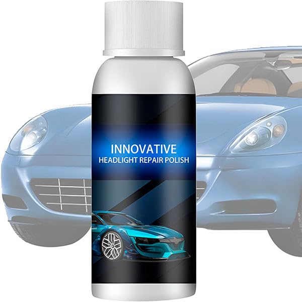 Car Headlight Repair Fluid, Scratch Remover Pack of 2
