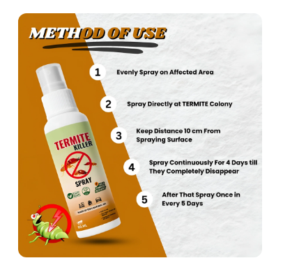 Termite Killer Spray 150ML Pack of 3