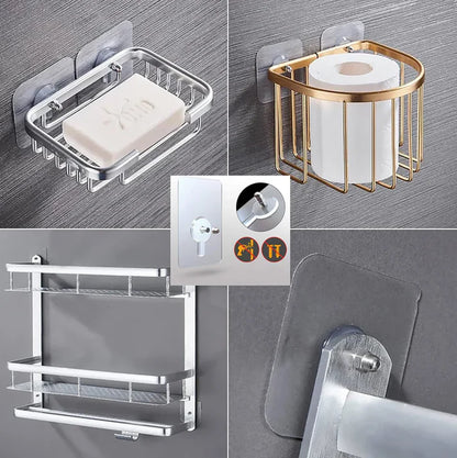 Reusable Adhesive Wall Hooks 40 PCS