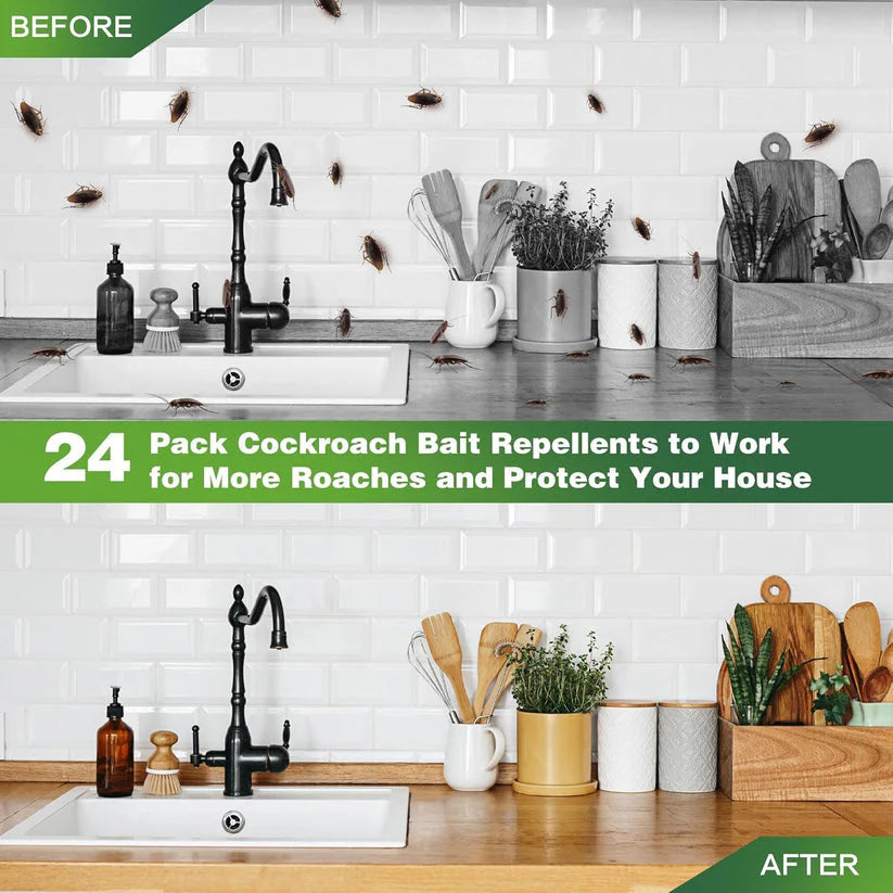 Cockroach Killer Powder Gel 6 Pcs | Buy 1 Get 1 Free (12  Pcs)