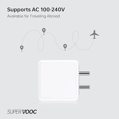85W SUPERVOOC Fast Charger with Type-C Cable