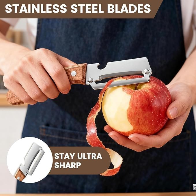 Multi-Functional Vegetable Peeler With Bottle Opner