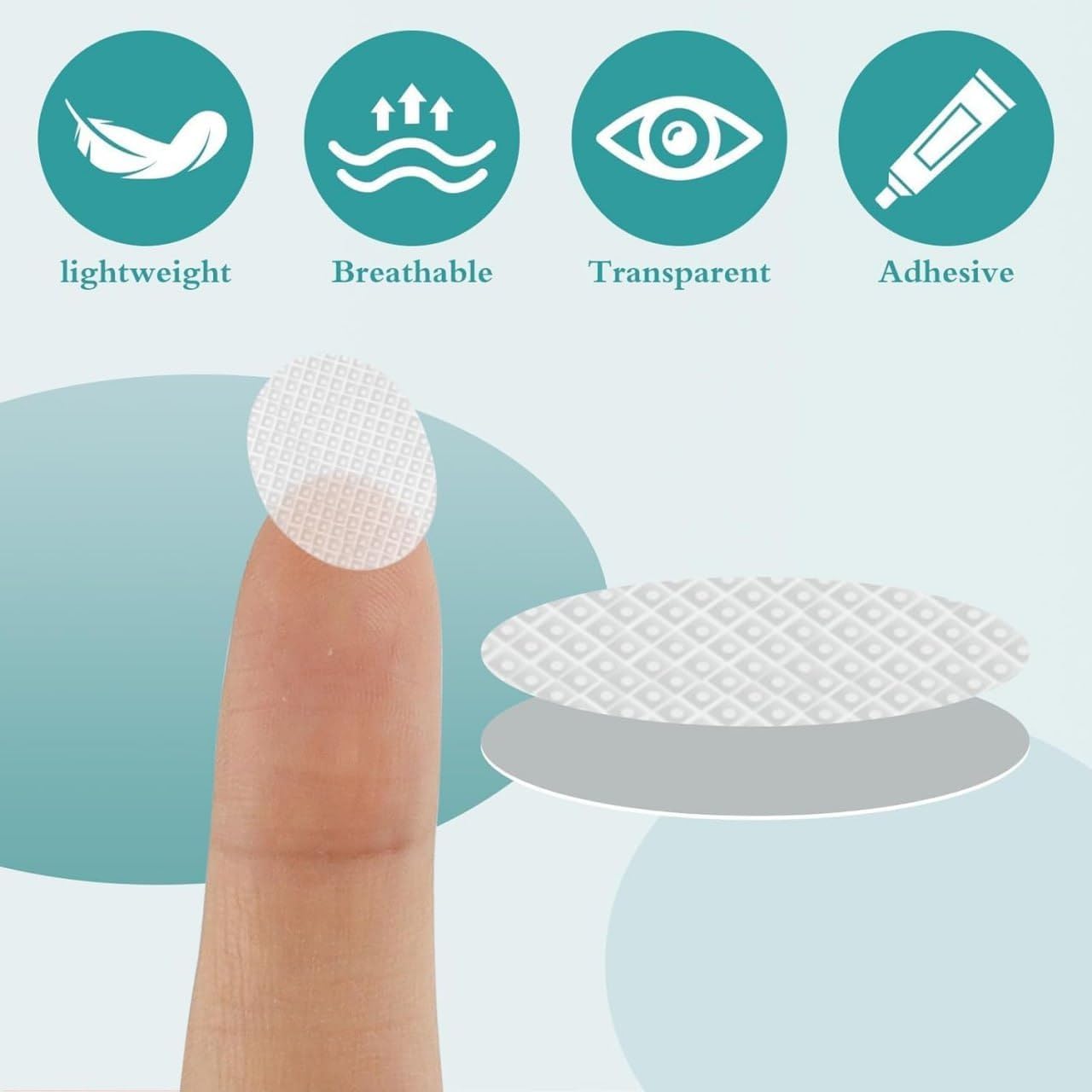 Invisible Ear Lobe Support Patches for Heavy Earrings | Transparent Earring Lift Stickers