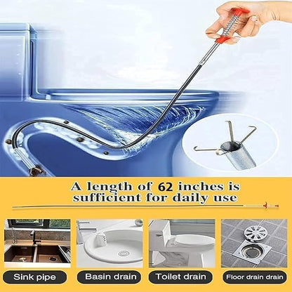 Sink Clean Steel Pipe- 360 degree movement