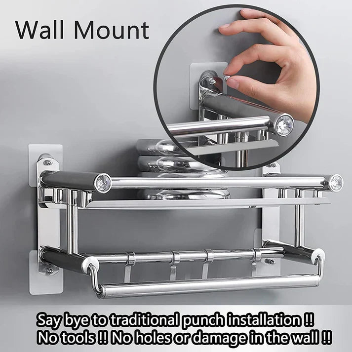 Reusable Adhesive Wall Hooks 40 PCS