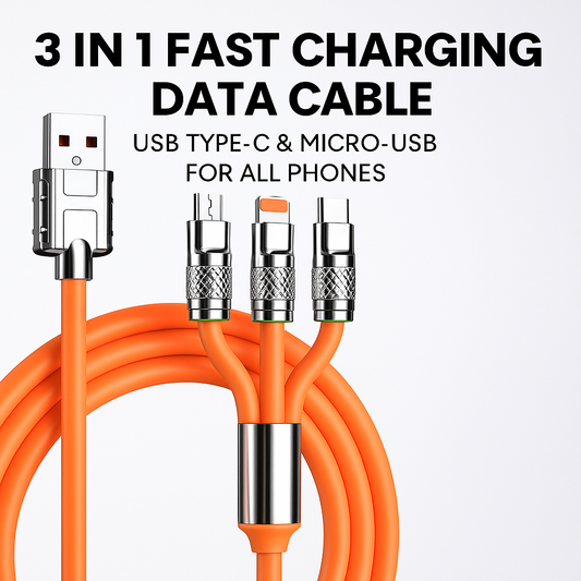 3-in-1 Fast Charging Data Cable