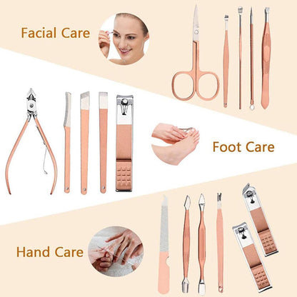 Exquisite Nail Clipper Set (16 in 1)