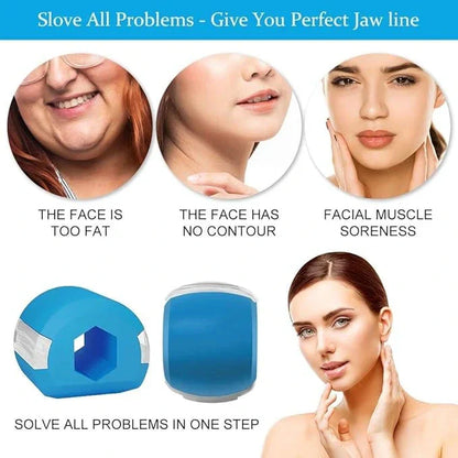 Jaw Shaper & Facial Toner | Sculpt, Shape & Lift | Compact Jaw Exerciser