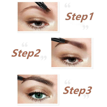 4 Point Eyebrow Pencil Black