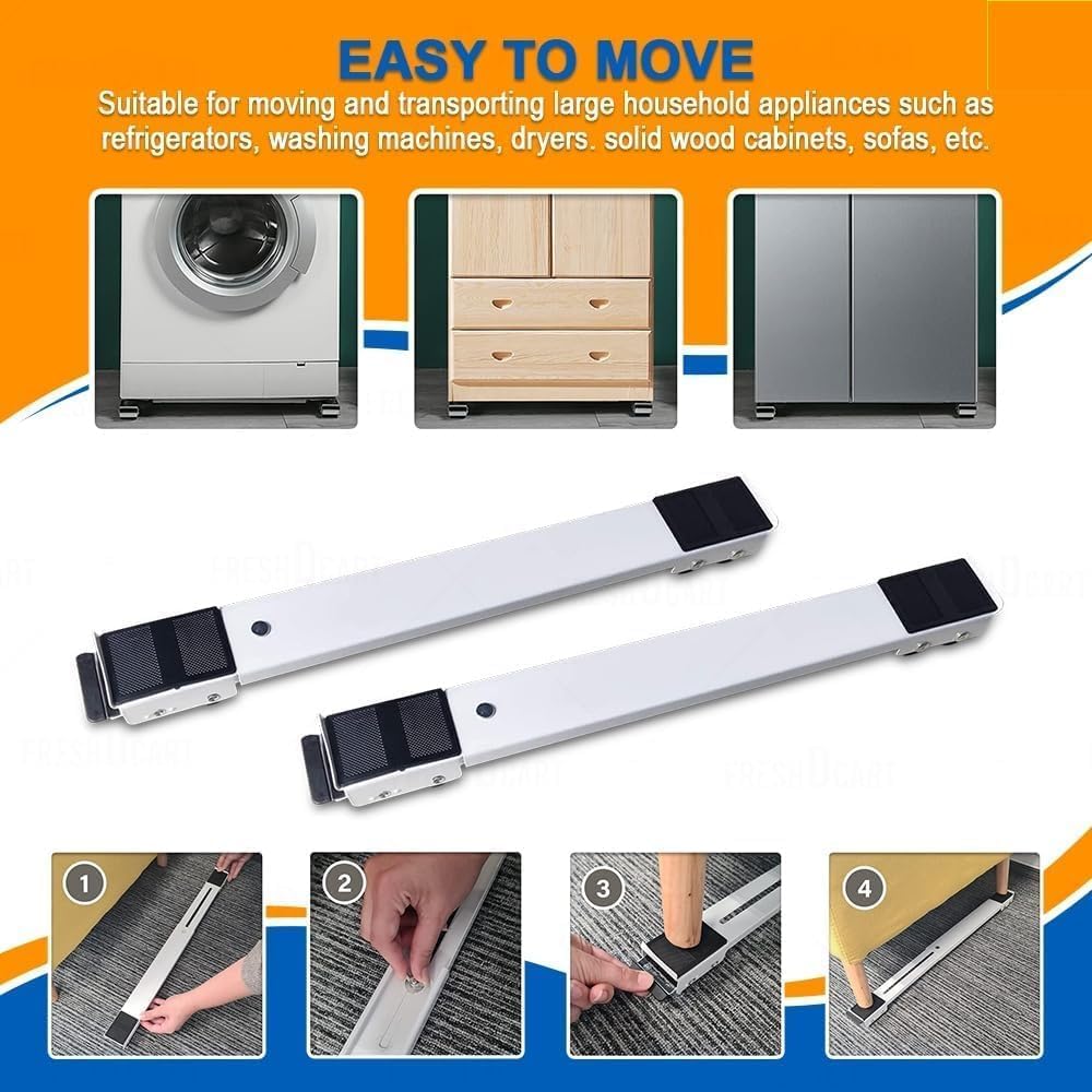 Furniture Lifter and Mover with Wheels and Brake Lock