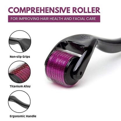 Derma Roller 0.5 mm – For Hair Growth, Beard Growth & Skin Rejuvenation
