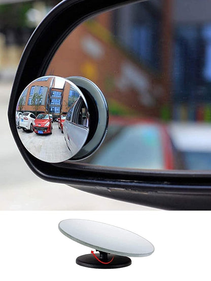 2 Pcs 360° Blind Spot Mirror - Drive Safer, Smarter & Stress - Free