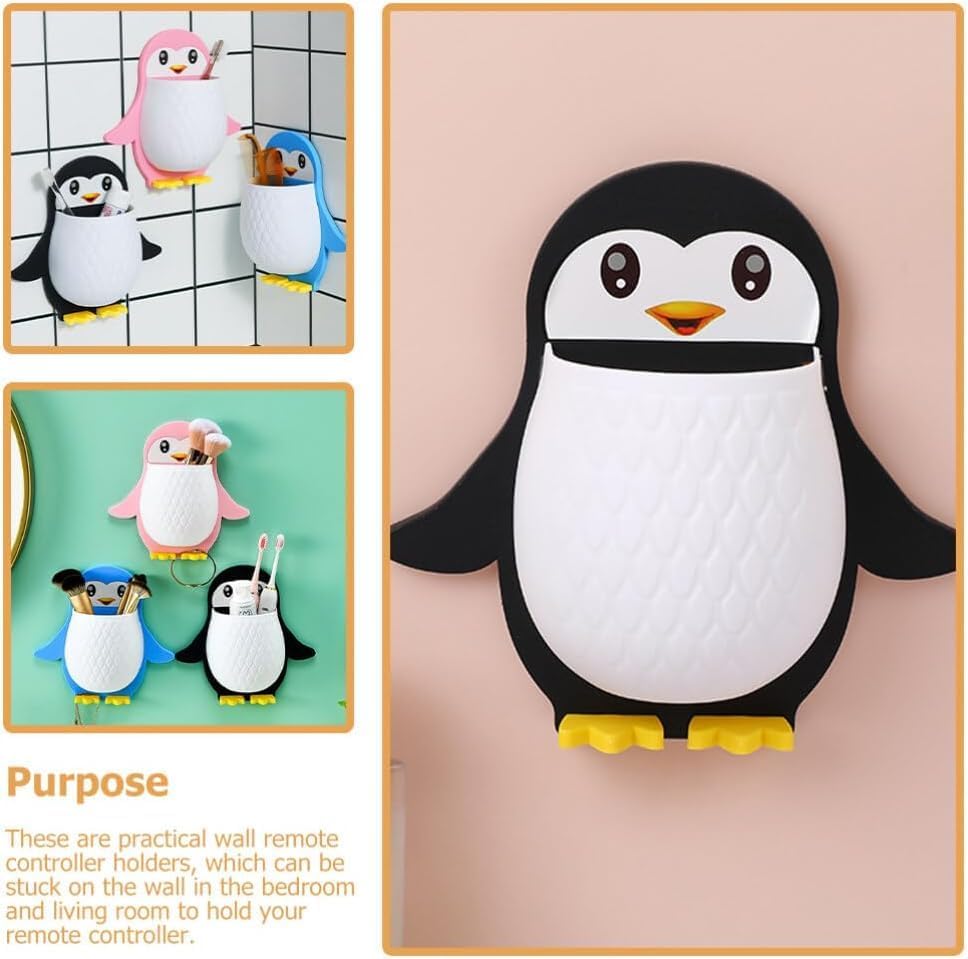 Penguin Shaped Wall Mounted Holder