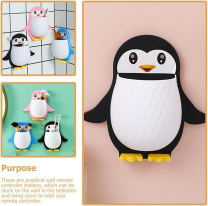 Penguin Shaped Wall Mounted Holder