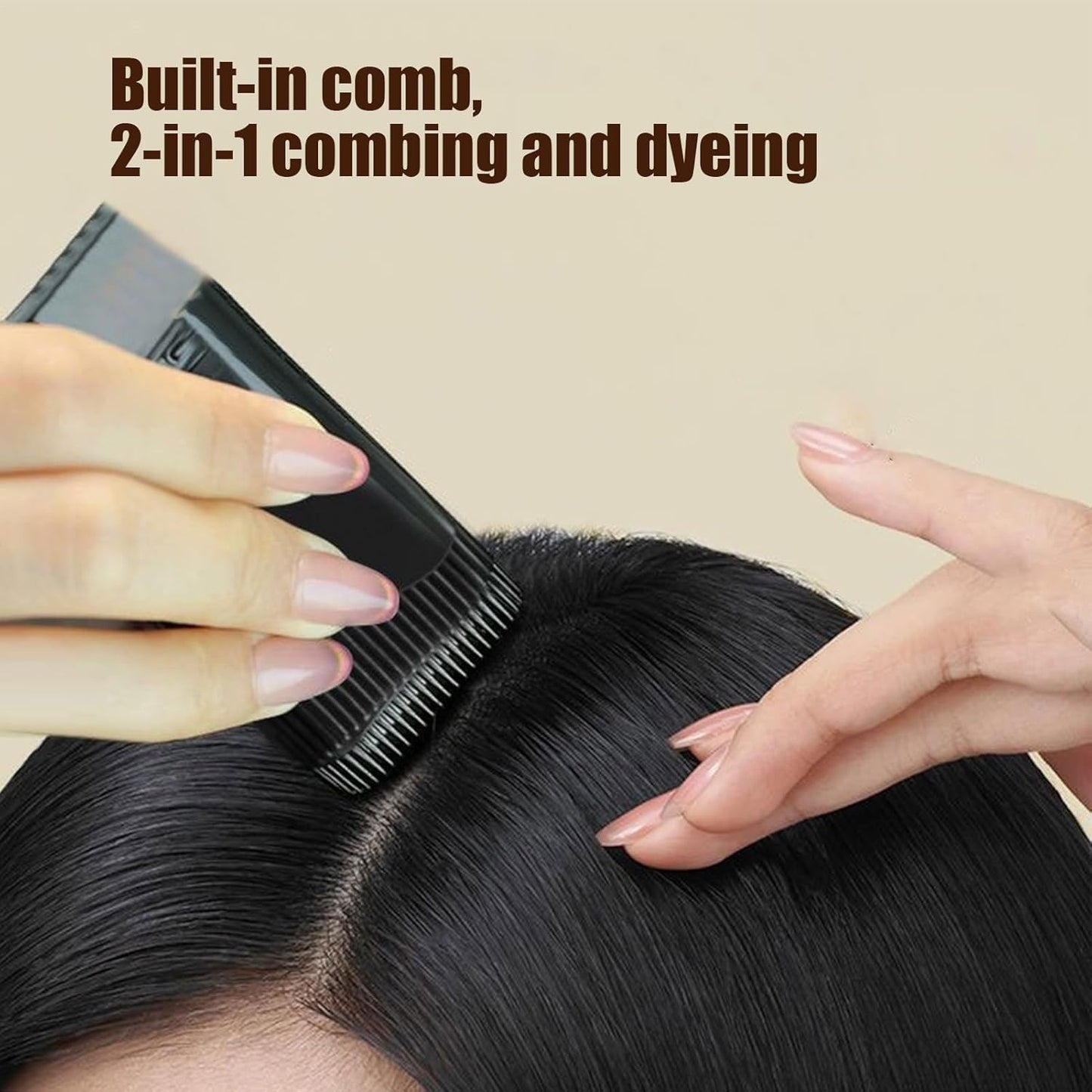Instant Hair Color Comb Stick