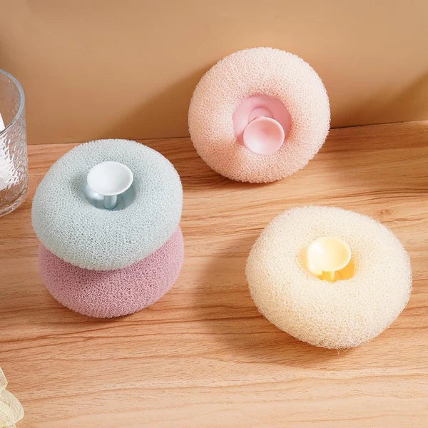 SuctionSoft Bath Loofah pack of 3