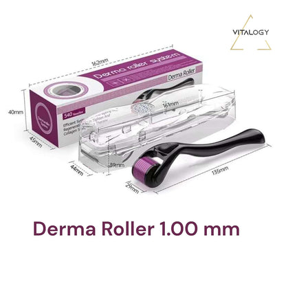 Derma Roller 0.5 mm – For Hair Growth, Beard Growth & Skin Rejuvenation