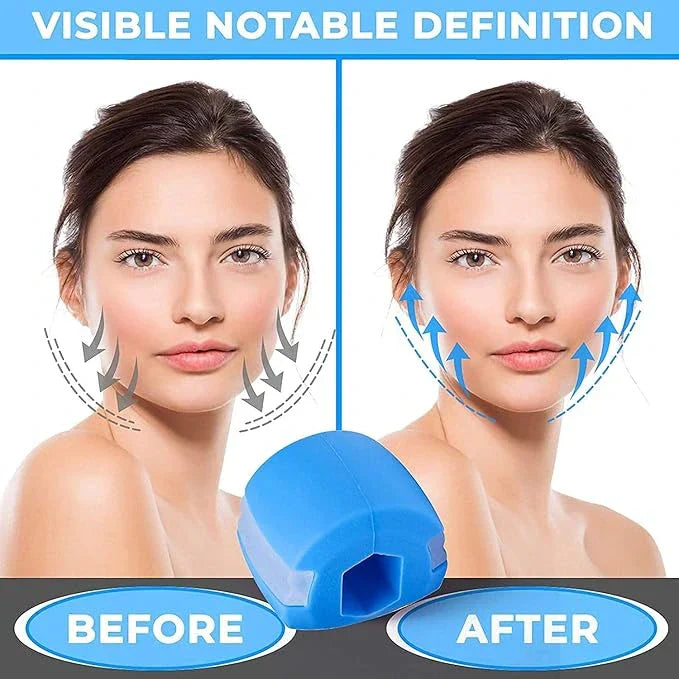 Jaw Shaper & Facial Toner | Sculpt, Shape & Lift | Compact Jaw Exerciser