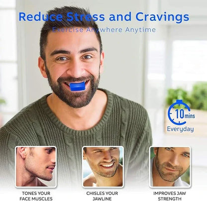 Jaw Shaper & Facial Toner | Sculpt, Shape & Lift | Compact Jaw Exerciser