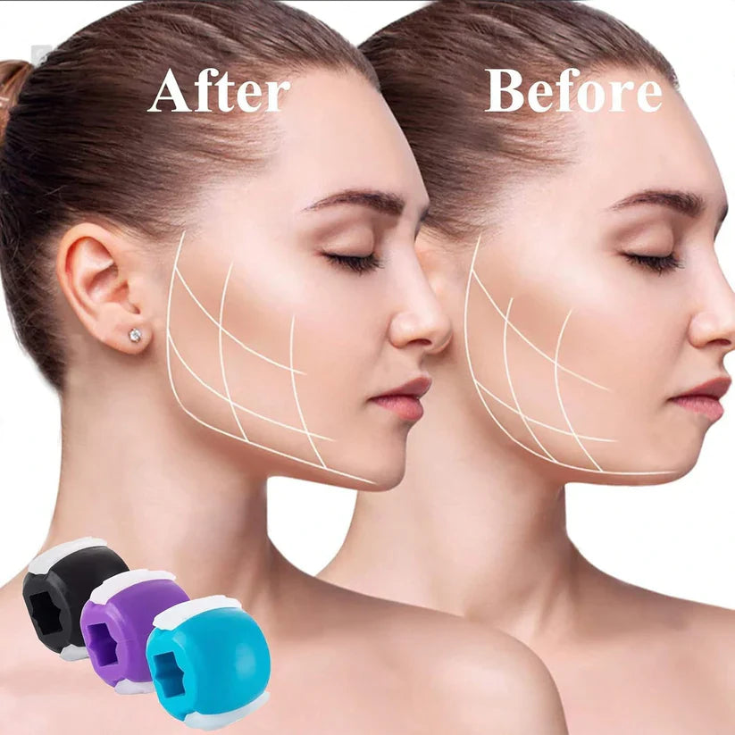 Jaw Shaper & Facial Toner | Sculpt, Shape & Lift | Compact Jaw Exerciser