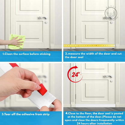 Door Bottom Sealing Strip Guard