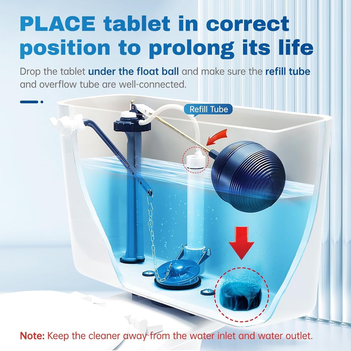 Blue Bubble Toilet Cleaner