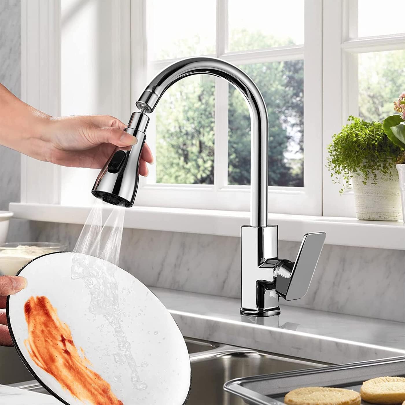 360° Elegance: Transform Your Kitchen with our 3 Modes Faucet Extension
