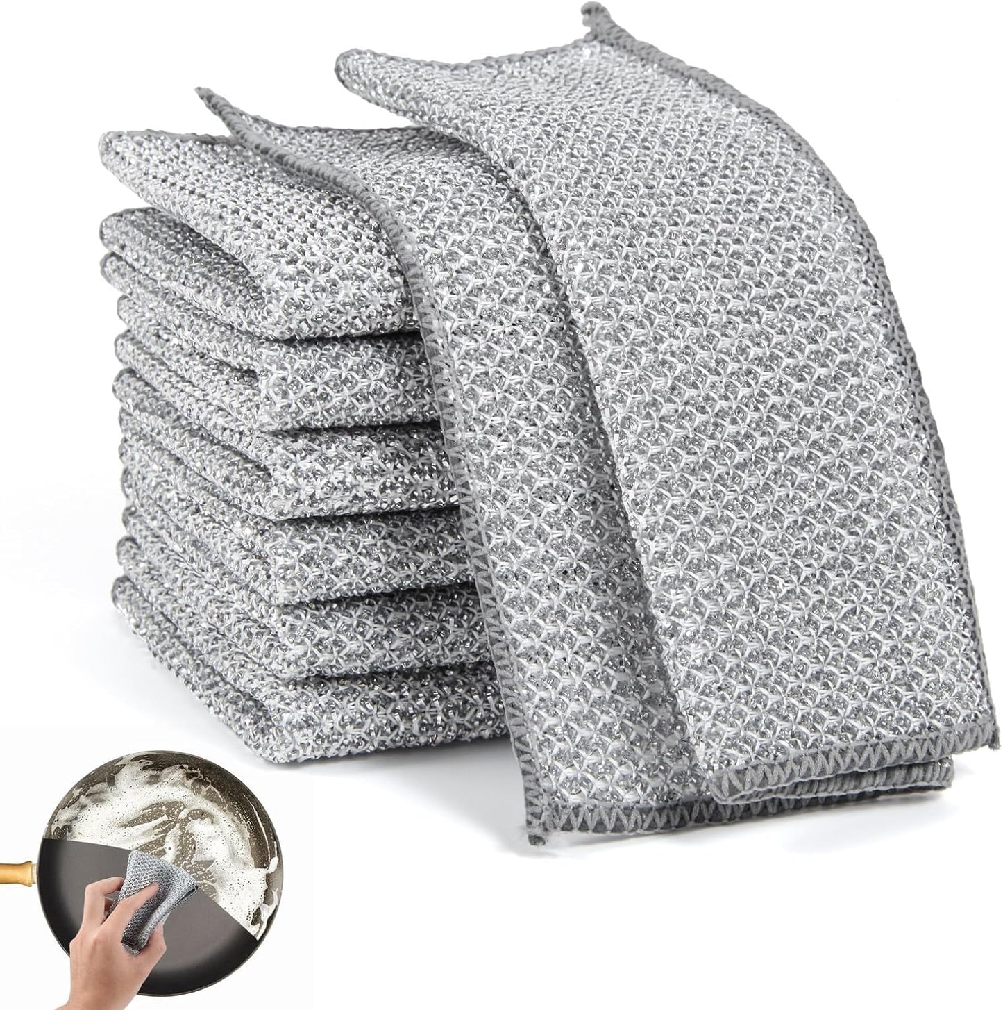 Non-scratch Dishwashing Wire Cloth