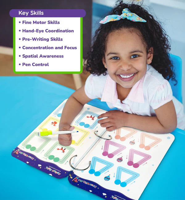 Reusable Tracing Book With 64 Pages