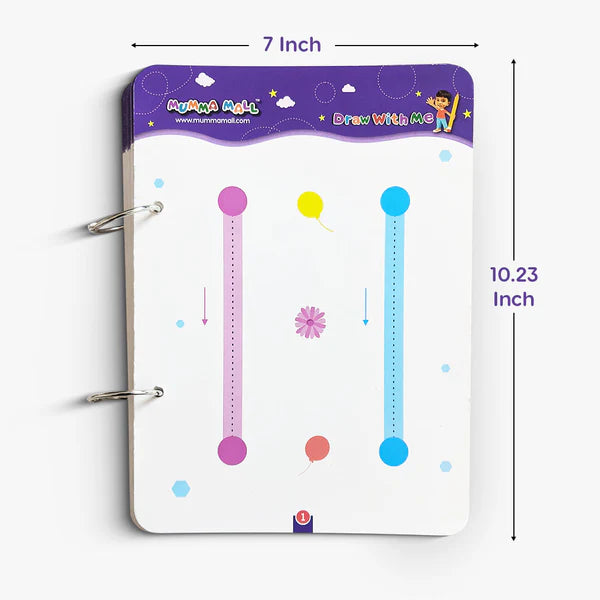 Reusable Tracing Book With 64 Pages