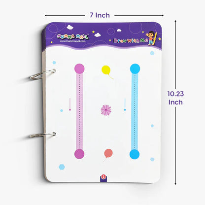 Reusable Tracing Book With 64 Pages