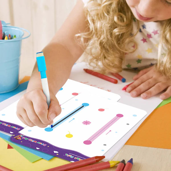 Reusable Tracing Book With 64 Pages