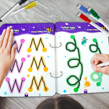 Reusable Tracing Book With 64 Pages