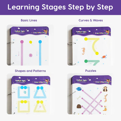 Reusable Tracing Book With 64 Pages