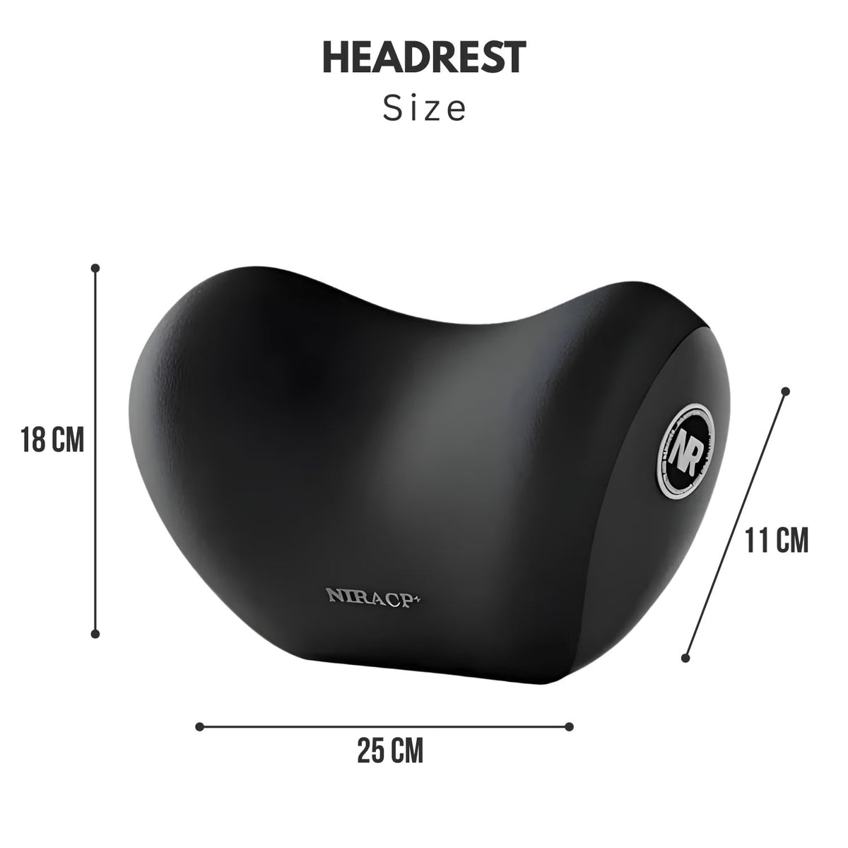 Multipurpose Car Neck Pillow Headrest Memory Foam Cushion