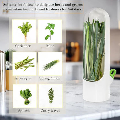 Herb Saver Pod Container for Fridge