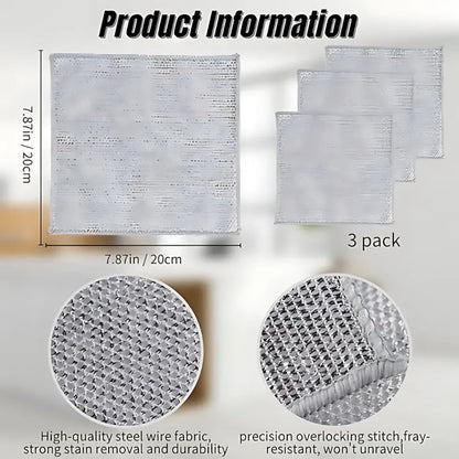 Non-scratch Dishwashing Wire Cloth