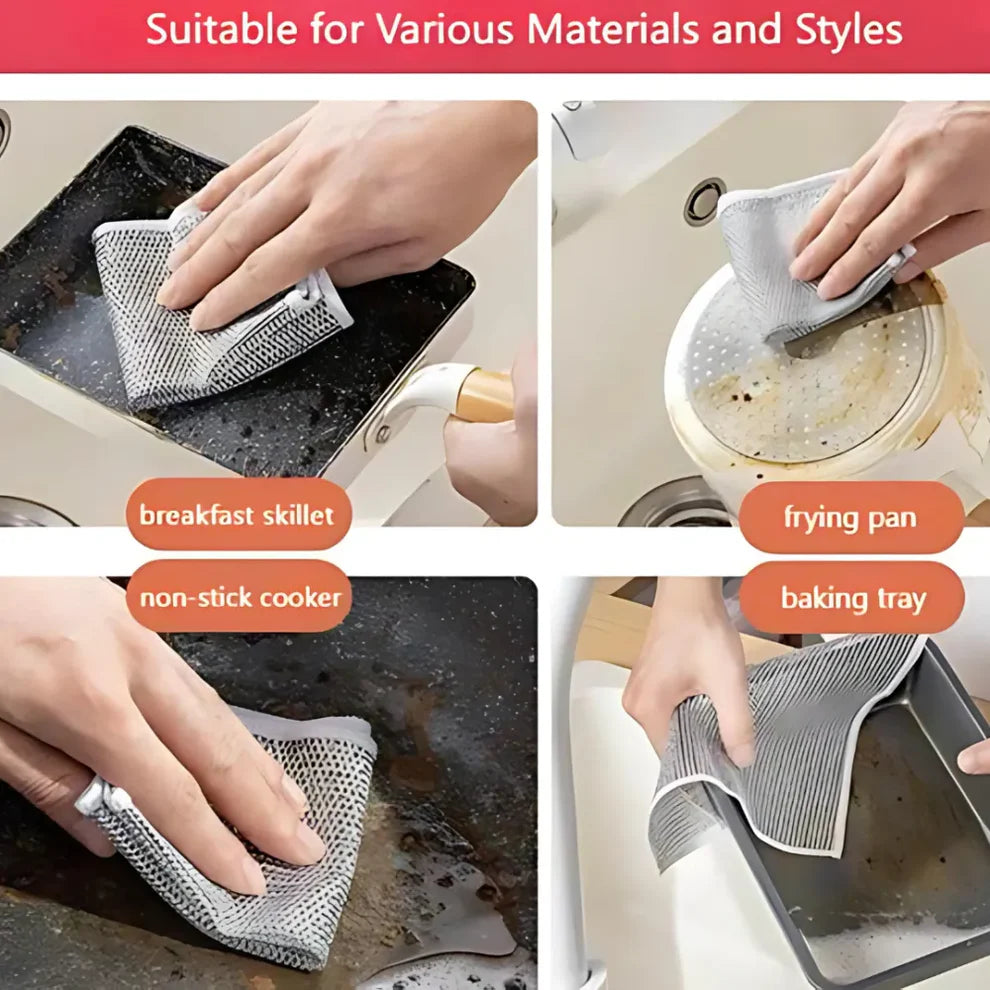 Non-scratch Dishwashing Wire Cloth