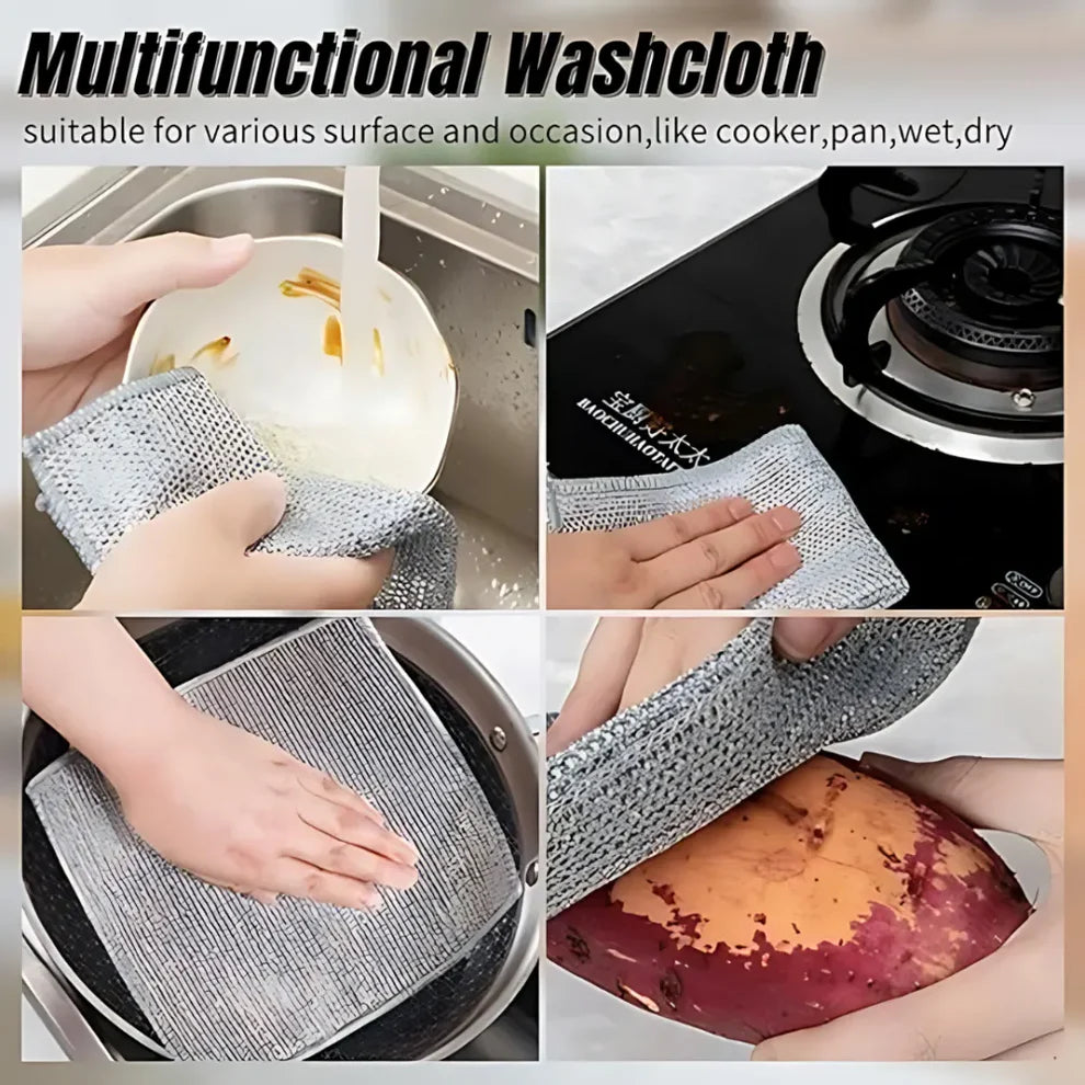 Non-scratch Dishwashing Wire Cloth